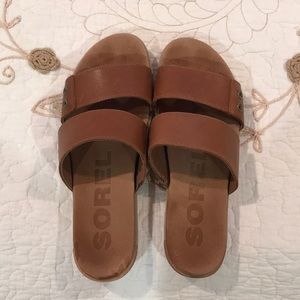 Sorel leather sandals